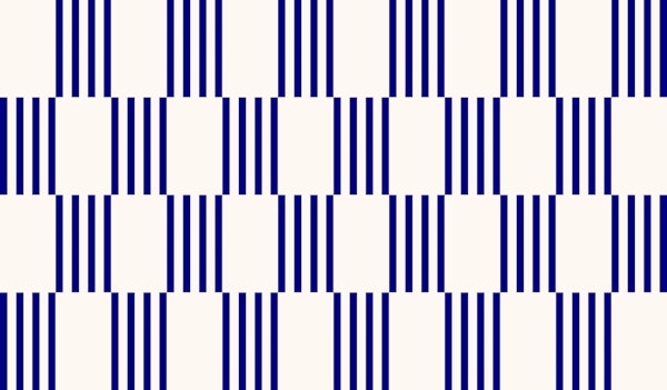 Navy Artisan Minimalist Stripes