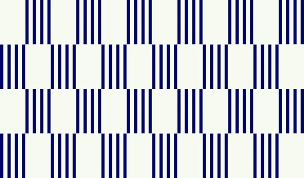 Navy Artisan Minimalist Stripes