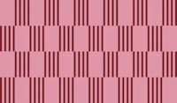 Cherry Blush Artisan Minimalist Stripes tapeta