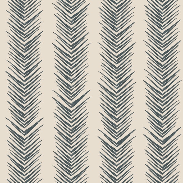 Indigo Palm Fronds
