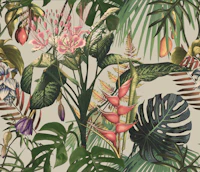 Tropical Botanica Beige tapeta
