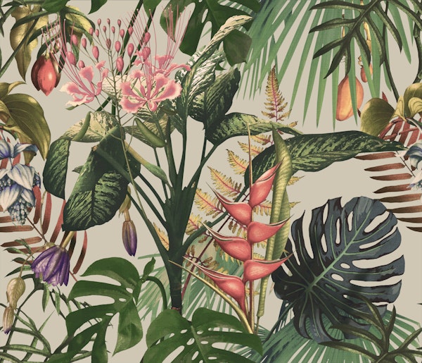 Tropical Botanica Beige