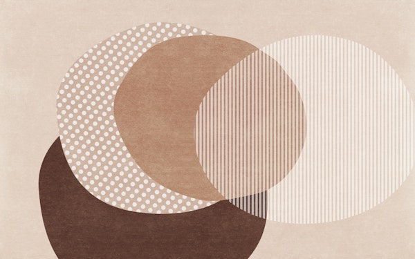 Stylish Offset Circles