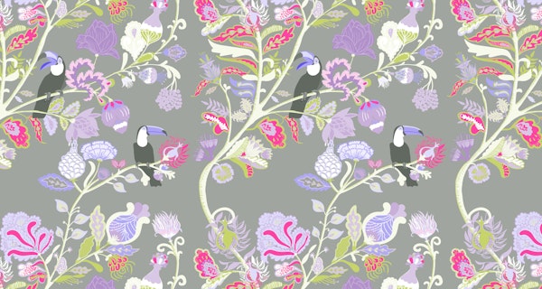Toucans Indienne In Pastel