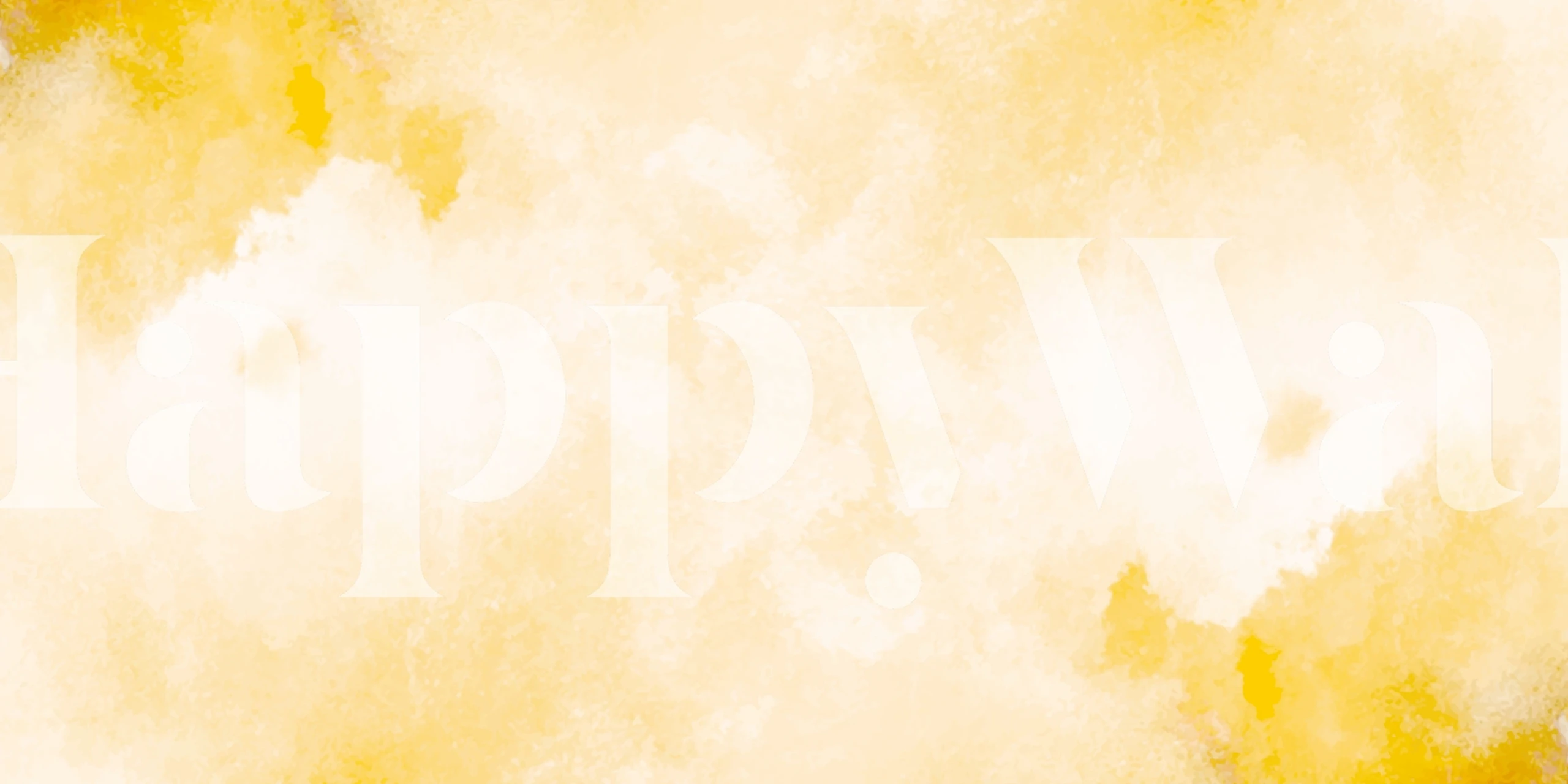 Papel de parede abstrato amarelo vibrante em um cômodo