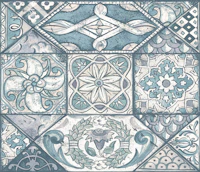 Italian Villa Tiles tapet