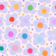 Cute Pastel Daisy Confetti
