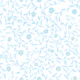 Powder Blue Vine Floral Pattern
