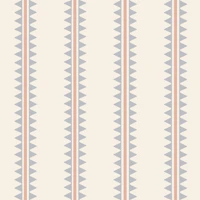 Dusty Rose and Blue Grey Stripe Chevron tapet