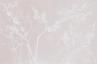 Muted Neutral Botanical Boho Browns Rustic tapete