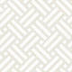 Beige White Interlocking Lines Pattern L