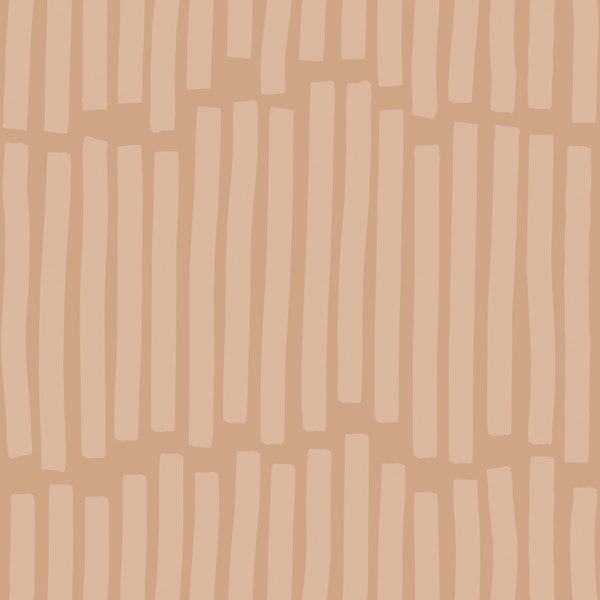 Boho Earth Tone Brush Stripes Pattern L