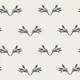 Minimal Leaf Border Monochrome