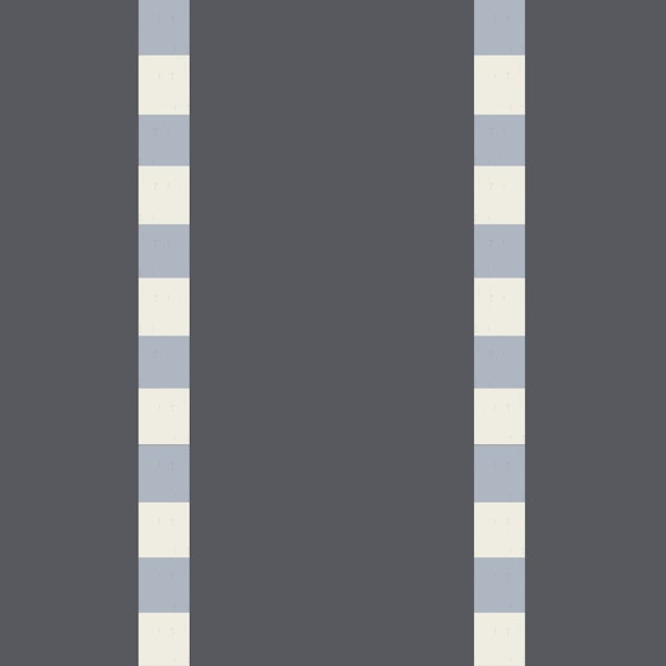 Modern Maritime Stripe Frame