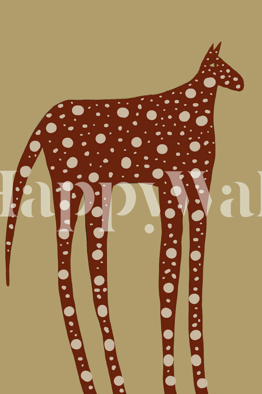 Spotted Horse Minimalist wallpaper