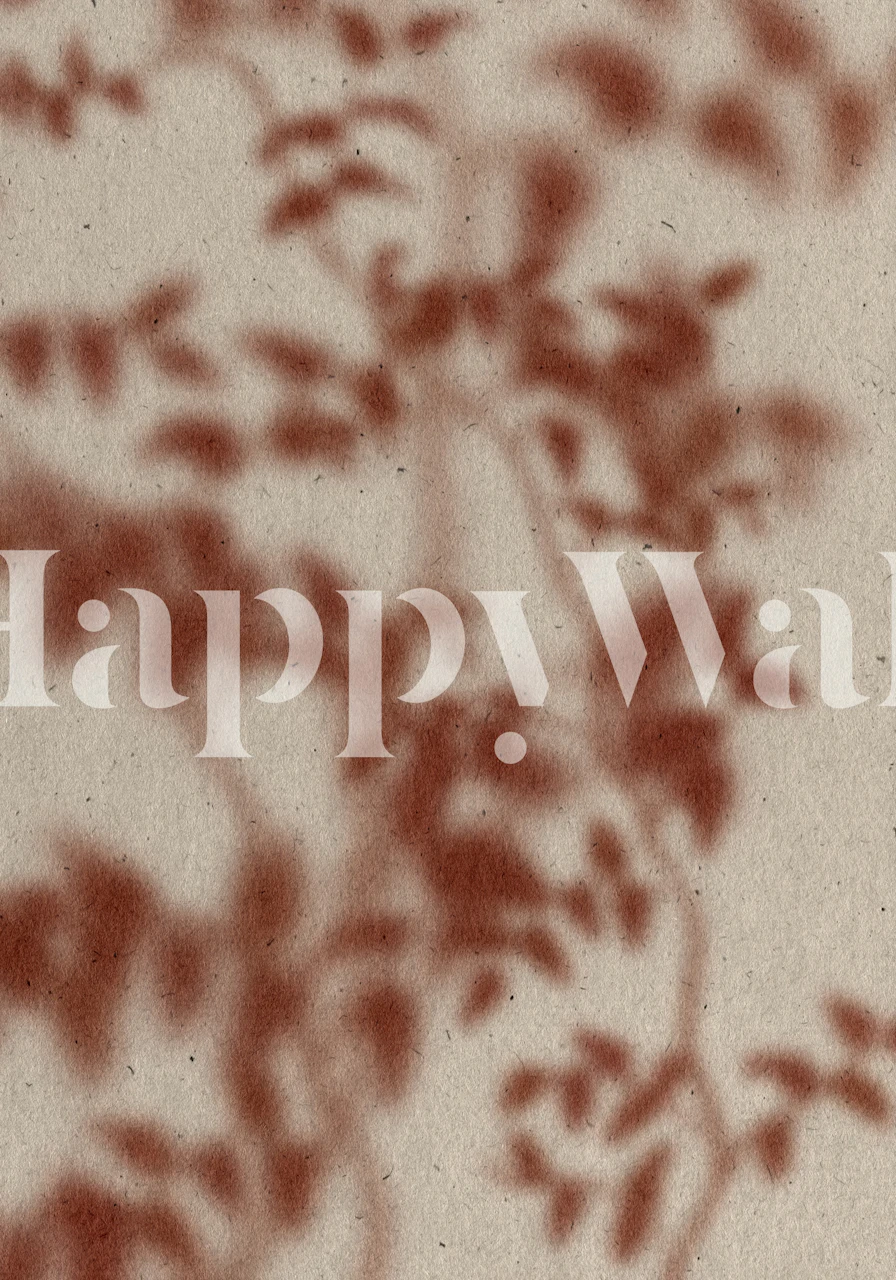 Botanical Shadow Blur tapet