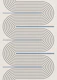 Mid Century Wavy Lines