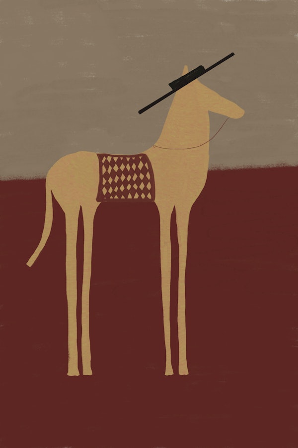 Modern Western Horse Portrait