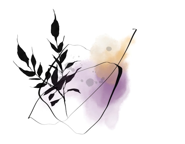 Modern Floral Silhouette