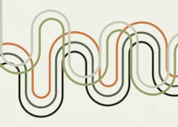 Retro Curves 02 tapeta