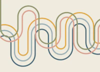 Retro Curves 04 tapeta