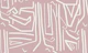 Modern improvisation Dusty Pink seamless