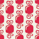 Bold red retro candies