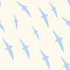 Coastal Birds in Soft Blue