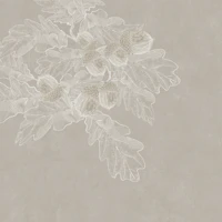 Vintage Acorn & Oak - Greige wallpaper