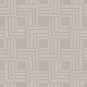 Greige Geometric Brush Squares Pattern L