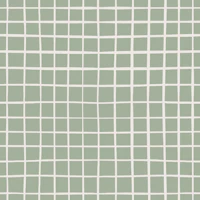 Soft Sage Checkered Grid wallpaper