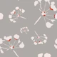 Abstract Wildflowers in Gray
