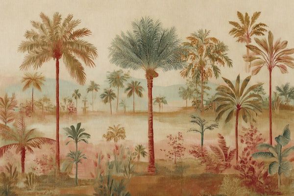Dreamy Tropical Palm Oasis