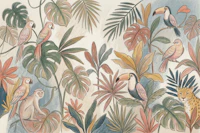 Tropical Jungle Safari wallpaper