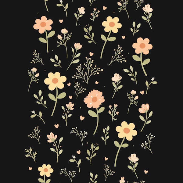 Midnight Wildflower Scatter