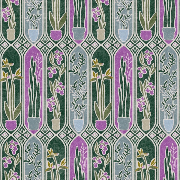 Tatia - green and purple