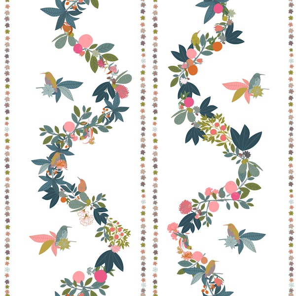 Modern Fall White Symmetry