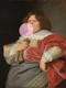 Old Master Portrait With Bubblegum