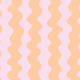 Peach and Blush Wavy Stripes