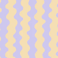 Lavender and Cream Wavy stripes tapet