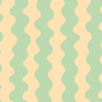 Sage and Sand Wavy Stripes tapet