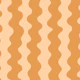 Retro tan earthy Wavy Stripes