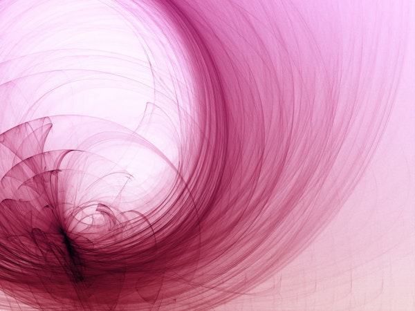 Pink Silk Spiral Motion