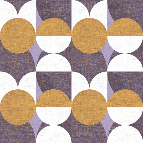 Retro Mod Circles and Arches