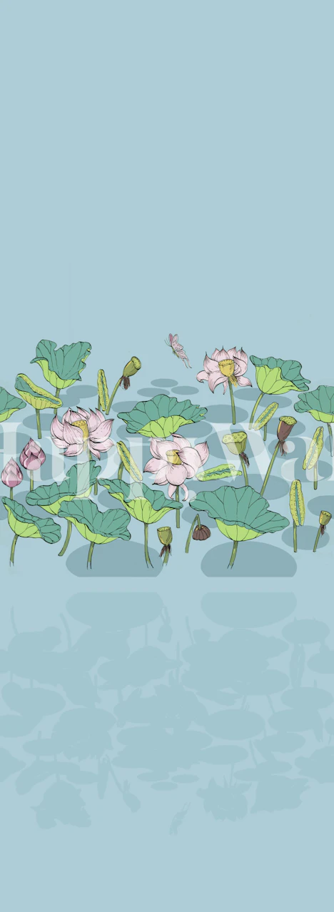 Tranquil Lotus Water Garden tapety