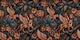Mystical Teal Leopard Jungle Night