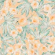 Peach Hibiscus Tropical Leaves