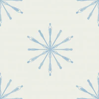 Marine Ornament Dreaming Blue tapet