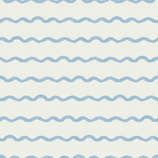 Wavy Waves Lines Dreaming Blue
