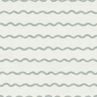 Wavy Waves Lines Greenish Grey tapete